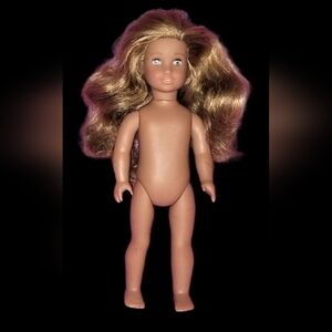 American Girl Mini Doll And AG Ski Goggles